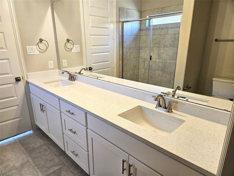 Furnished interior view inside a new home in , Godley (Image 5).