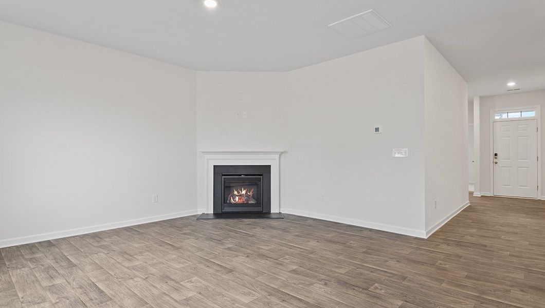 Representative unfurnished interior of a home built from the Macon by D.R. Horton in Lakestone, Woodruff (Image 14).