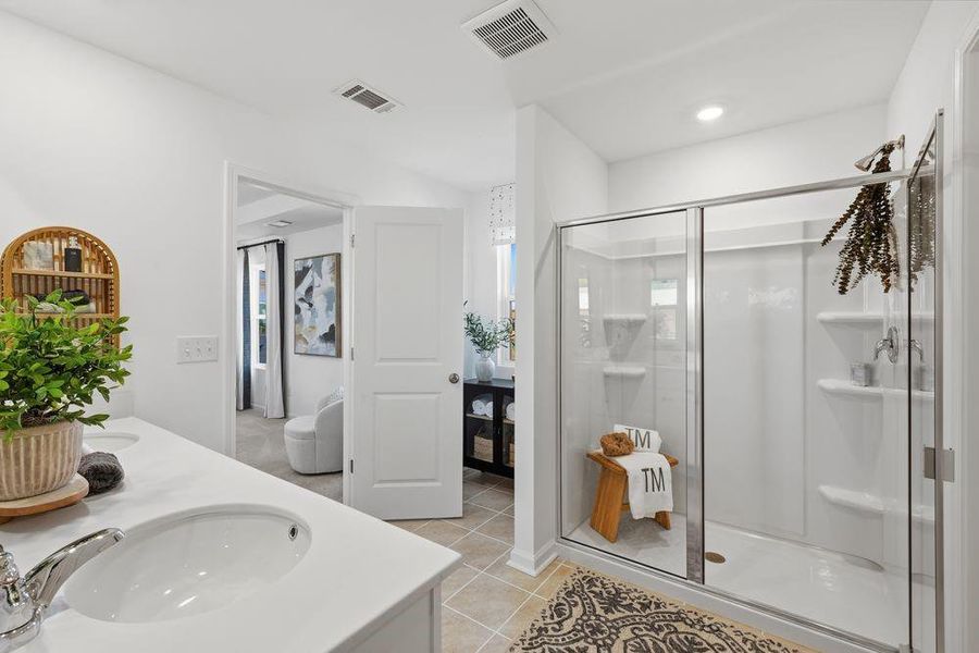 Furnished interior view inside a new home in Falls Creek, Flowery Branch (Image 21).
