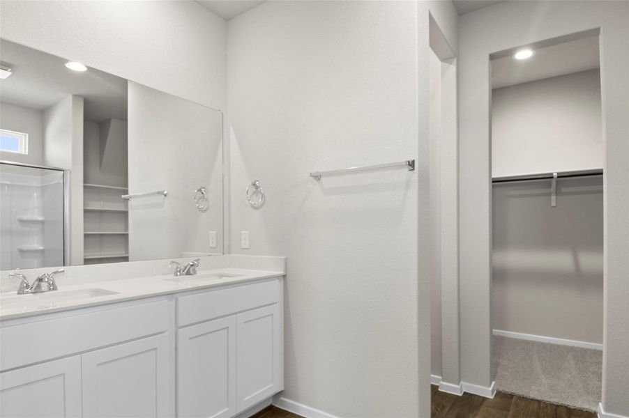 Furnished interior view inside a new home in Casetta Ranch, Kyle (Image 6). Furnished interior view inside a new home in Casetta Ranch, Kyle (Image 6).