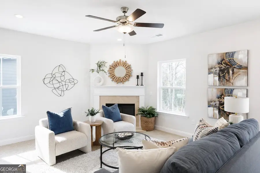 Furnished interior view inside a new home in Canterbury Villas, Carrollton (Image 4).