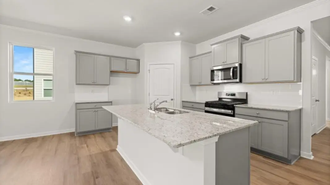Furnished interior view inside a new home in , Gainesville (Image 4).
