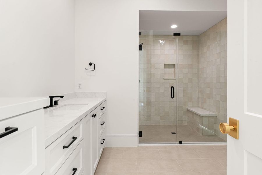 Furnished interior view inside a new home in , Houston (Image 32).