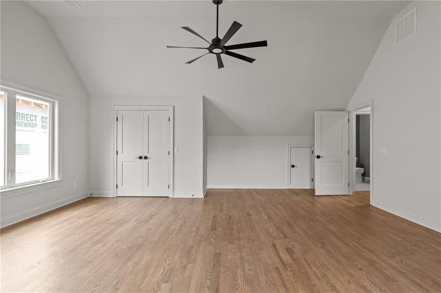 Spacious, unfurnished interior of a new home in , Buford (Image 59).