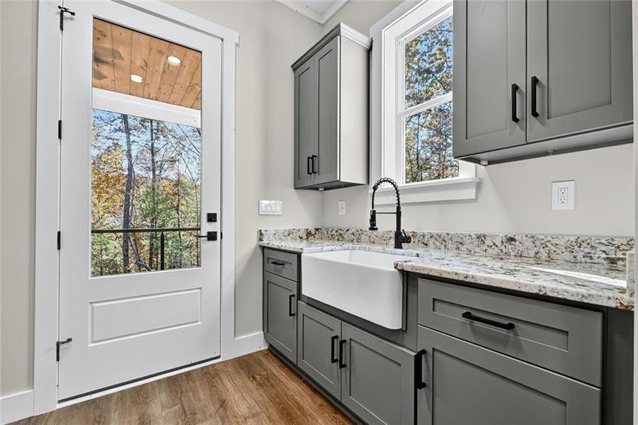 Furnished interior view inside a new home in , Ellijay (Image 4).