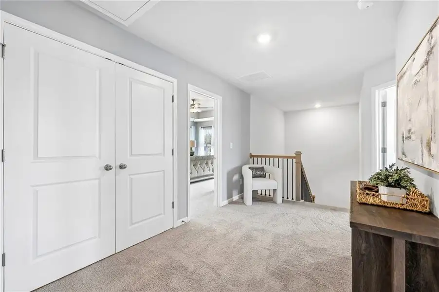 Furnished interior view inside a new home in The Hills at Cedar Creek, Winder (Image 16).