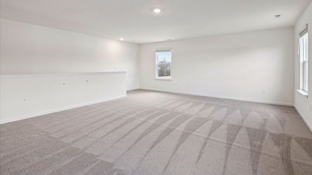 Representative unfurnished interior of a home built from the Fairview by D.R. Horton in Keebler Meadows, Johnson City (Image 14).