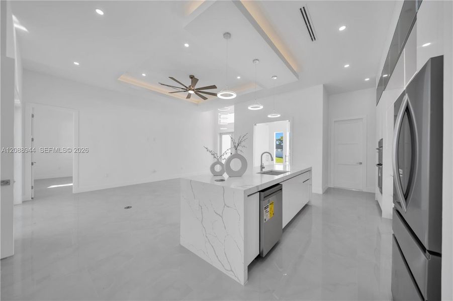 Furnished interior view inside a new home in , Lehigh Acres (Image 7).
