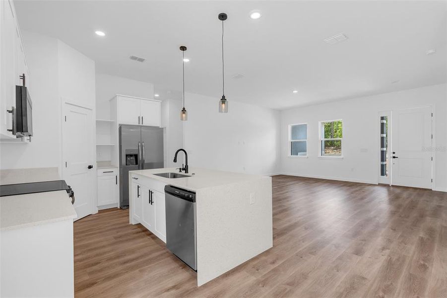 Furnished interior view inside a new home in , Citrus Springs (Image 11).