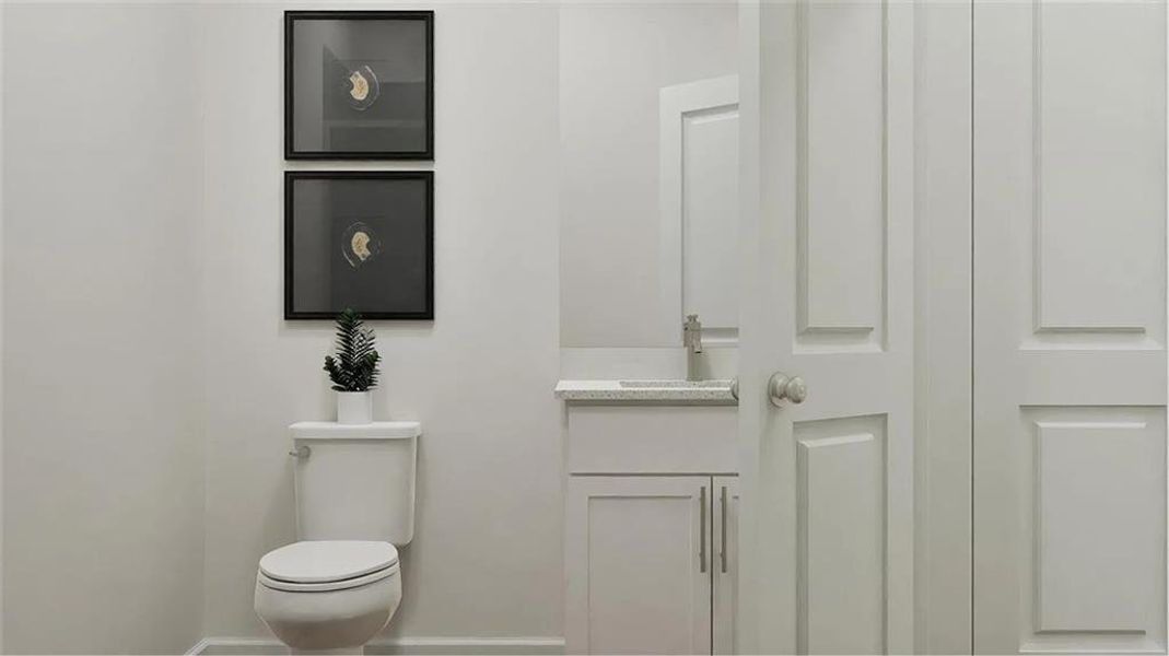 Furnished interior view inside a new home in , Locust Grove (Image 13).