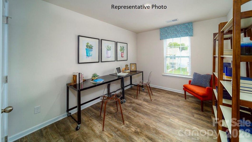 Furnished interior view inside a new home in The Hamptons at Hickory, Hickory (Image 28).