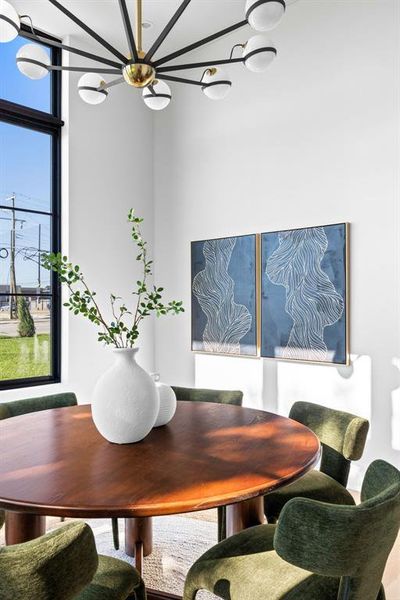 Furnished interior view inside a new home in , Dallas (Image 27). Furnished interior view inside a new home in , Dallas (Image 27).
