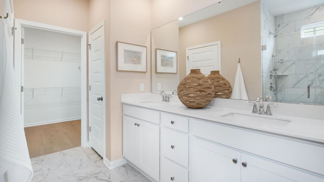 Furnished interior view inside a new home in Horizons at Carnes Crossroads | 55+: Legends Collection, Summerville (Image 4). Furnished interior view inside a new home in Horizons at Carnes Crossroads | 55+: Legends Collection, Summerville (Image 4).