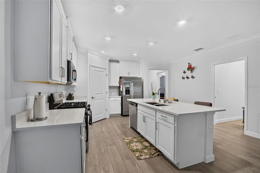 Furnished interior view inside a new home in Southshore Bay Active Adult, Wimauma (Image 16).