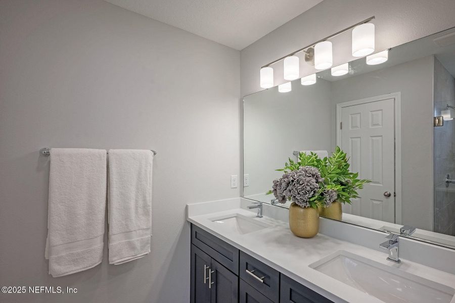 Furnished interior view inside a new home in , Jacksonville (Image 29).