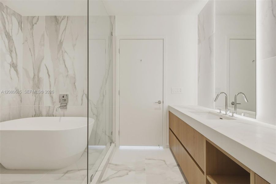Furnished interior view inside a new home in , Miami (Image 3). Furnished interior view inside a new home in , Miami (Image 3).