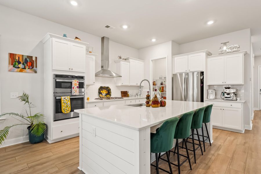 Furnished interior view inside a new home in Sweetgrass at Summers Corner, Summerville (Image 13).