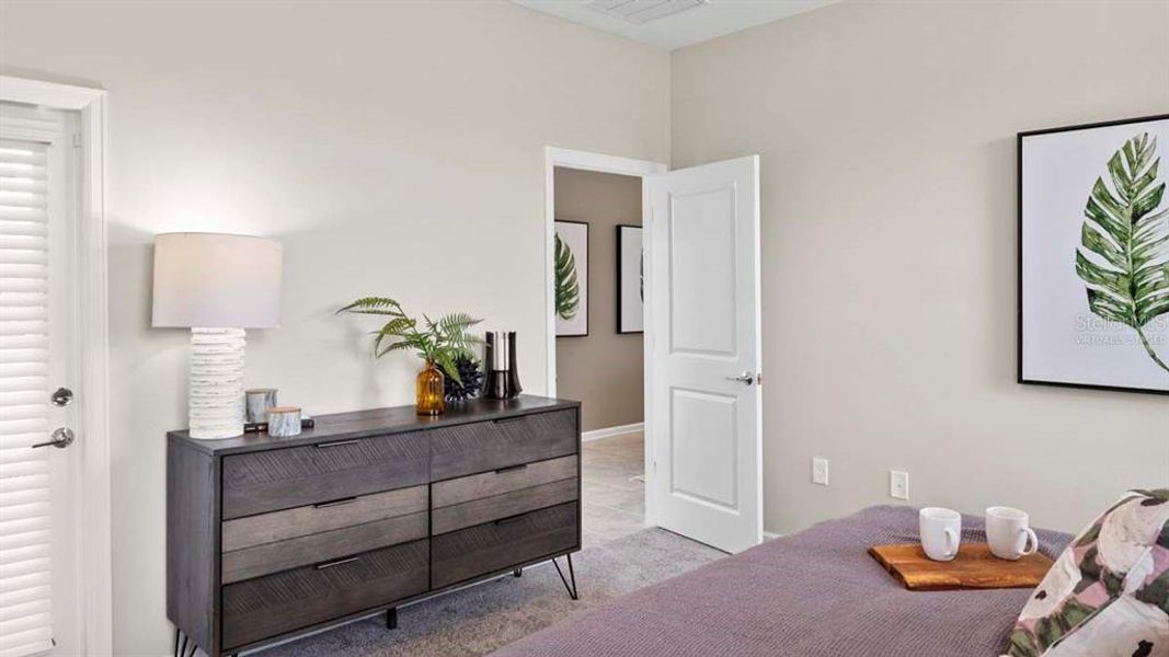 Furnished interior view inside a new home in Tohoqua: Cottages Collection, Kissimmee (Image 4). Furnished interior view inside a new home in Tohoqua: Cottages Collection, Kissimmee (Image 4).