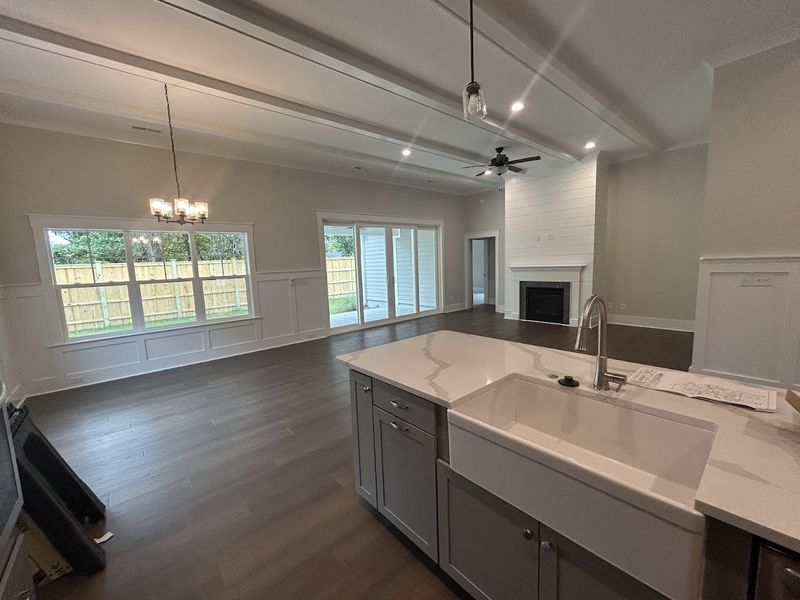 Furnished interior view inside a new home in Riverside Cove, Wilmington (Image 10).