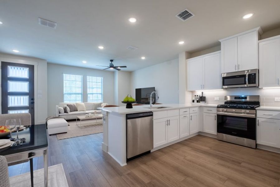 Furnished interior view inside a new home in Talia, Mesquite (Image 6).