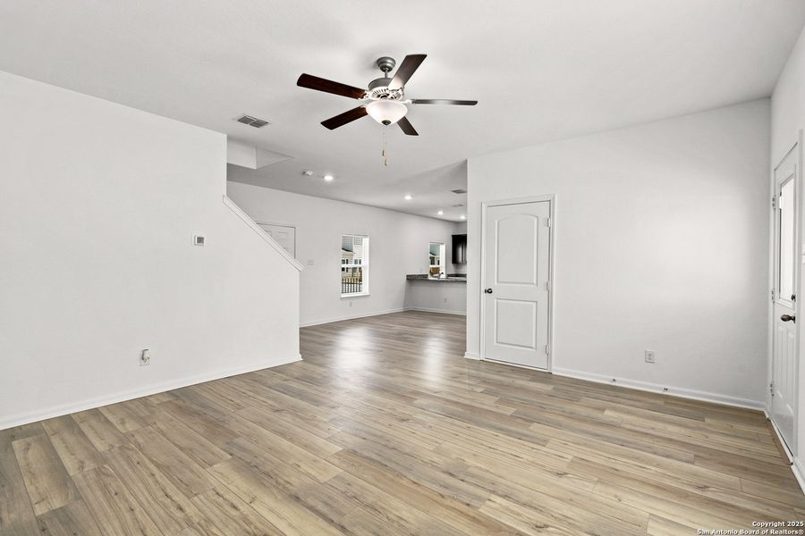 Spacious, unfurnished interior of a new home in Luckey Ranch, San Antonio (Image 10). Spacious, unfurnished interior of a new home in Luckey Ranch, San Antonio (Image 10).