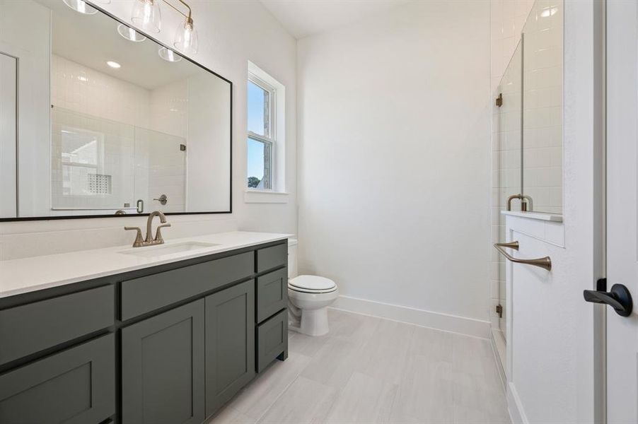 Furnished interior view inside a new home in Parks of Aledo, Aledo (Image 12).