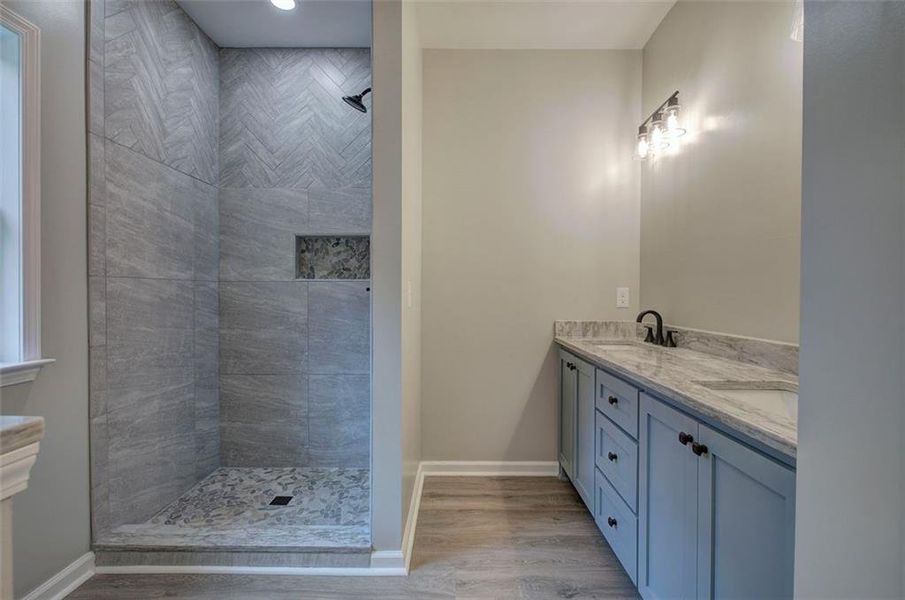 Furnished interior view inside a new home in , Cartersville (Image 7). Furnished interior view inside a new home in , Cartersville (Image 7).