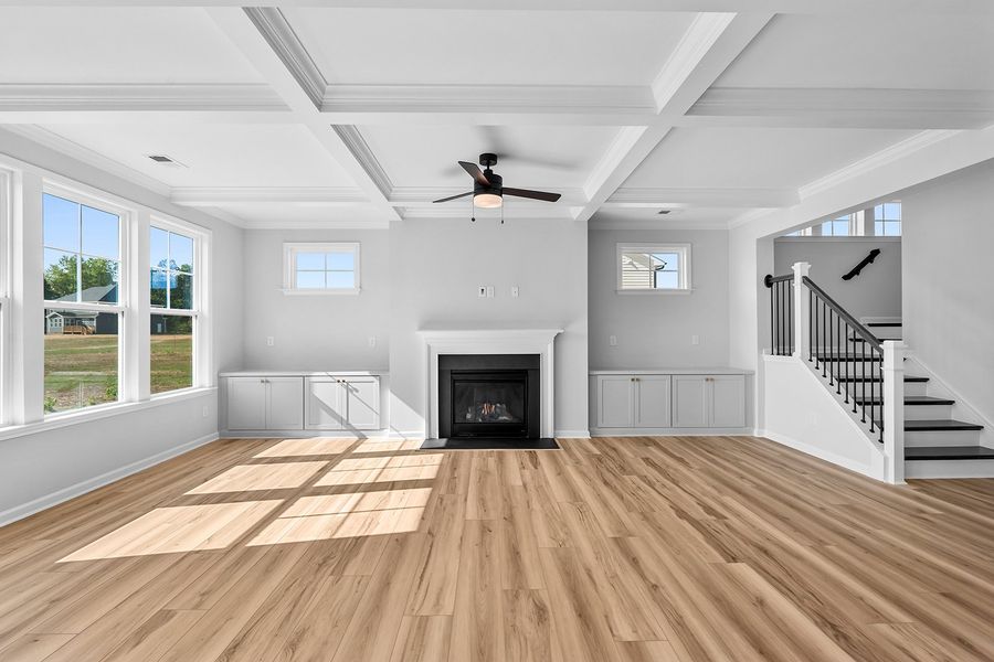 Furnished interior view inside a new home in Lilah Grove, Summerfield (Image 16). Furnished interior view inside a new home in Lilah Grove, Summerfield (Image 16).