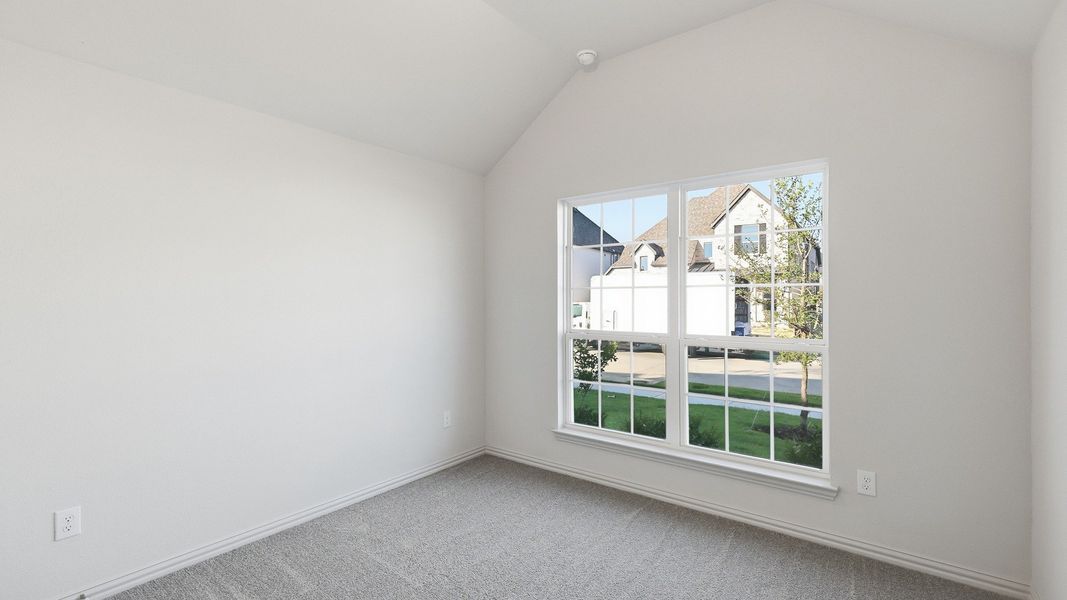 Furnished interior view inside a new home in Wildflower Ranch, Fort Worth (Image 18).