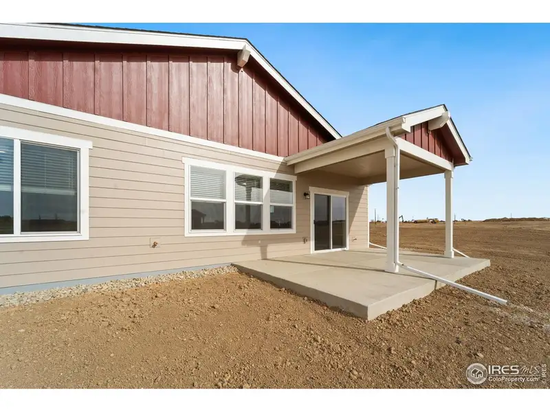 Exterior details and patio area of a home in Hudson Hills, Hudson (Image 3).