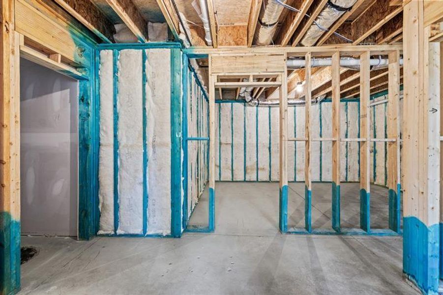 In-progress construction of a new home in Hillshire, Cumming, GA (Image 46).