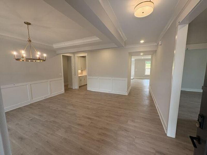 Spacious, unfurnished interior of a new home in Robinson Oaks, Gastonia (Image 10).