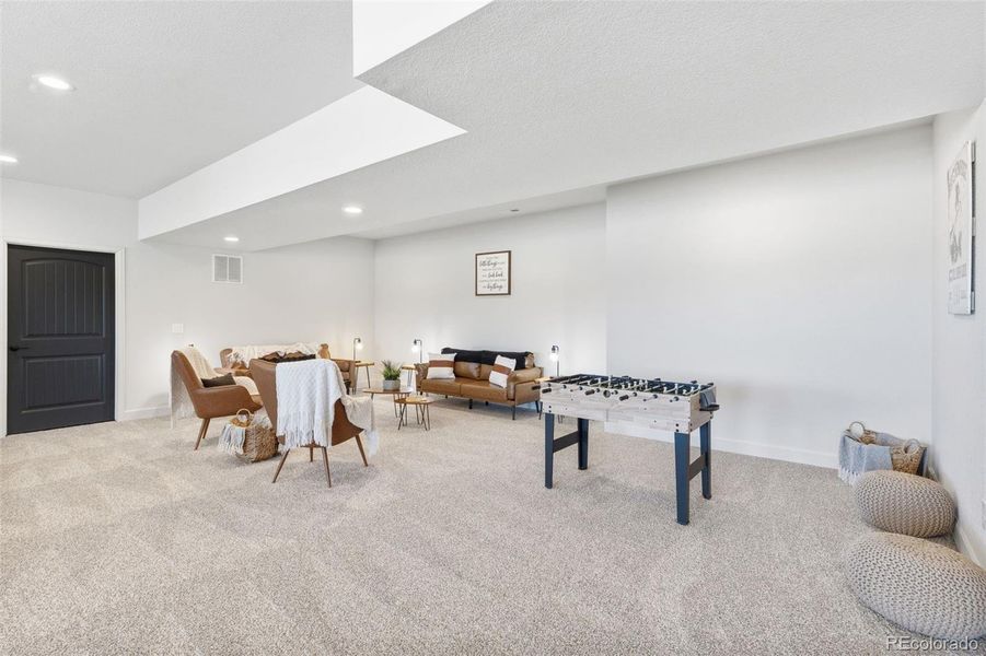 Furnished interior view inside a new home in , Colorado Springs (Image 25).