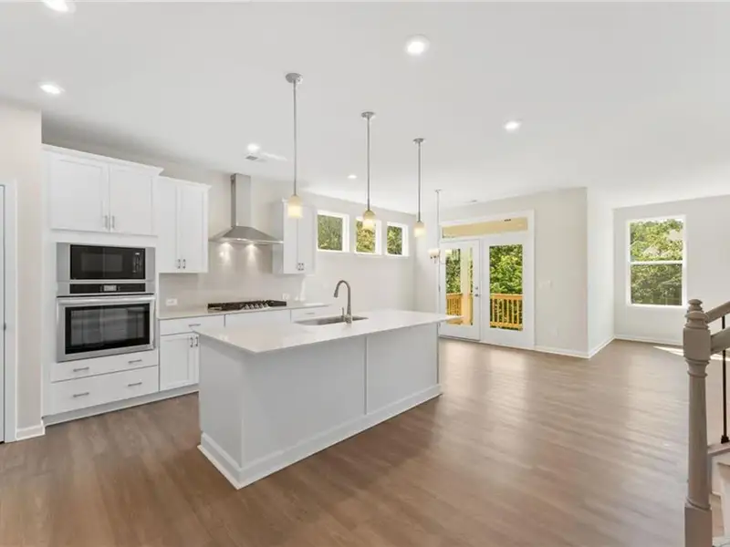 Furnished interior view inside a new home in Riverwood, Dallas (Image 7).