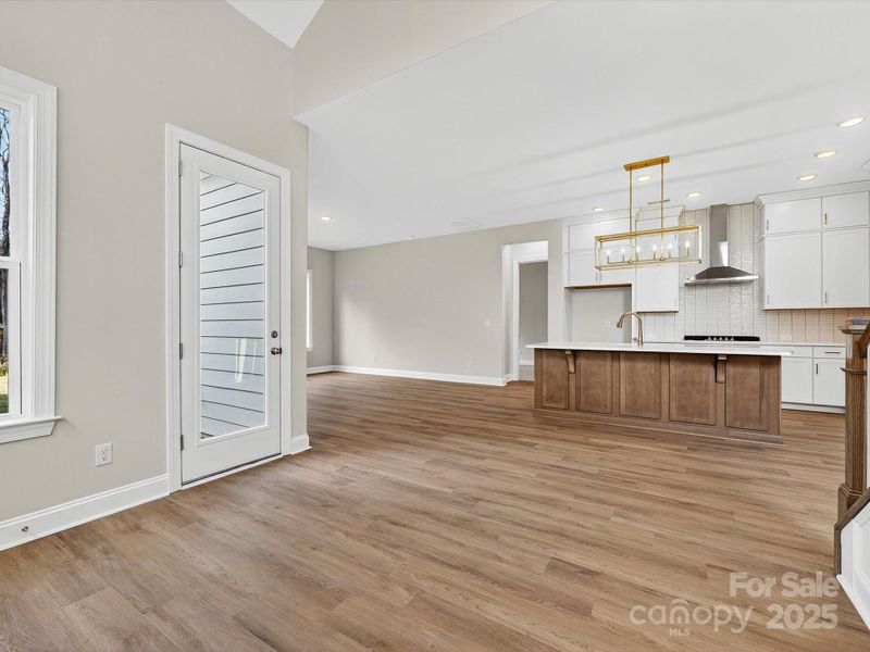 Spacious, unfurnished interior of a new home in North Creek Village, Huntersville (Image 33).