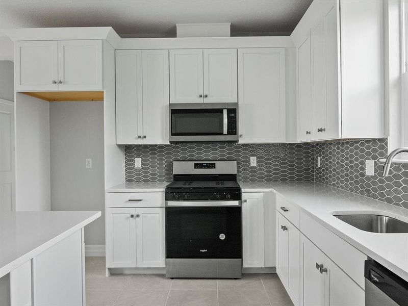 Garage Apartment - Kitchen Area