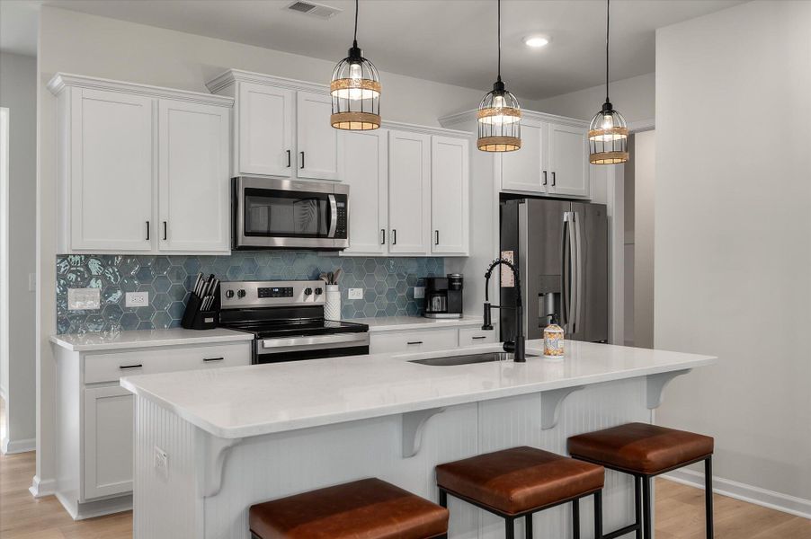 Furnished interior view inside a new home in , Summerville (Image 6).