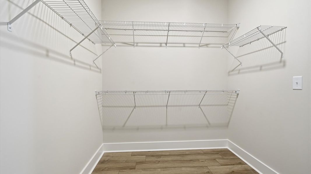 Furnished interior view inside a new home in Creeks at Midway, Anderson (Image 21).
