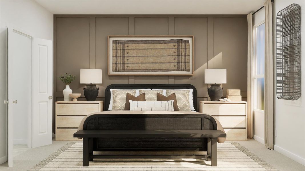 Furnished interior view inside a new home in Cotton Brook, Hutto (Image 7).