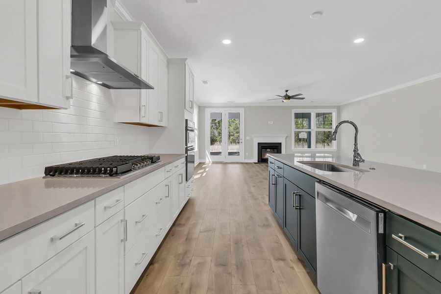 Furnished interior view inside a new home in , Summerville (Image 5). Furnished interior view inside a new home in , Summerville (Image 5).