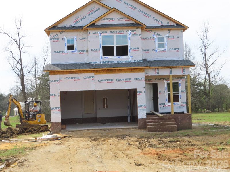 In-progress construction of a new home in , Rock Hill, SC (Image 2). In-progress construction of a new home in , Rock Hill, SC (Image 2).