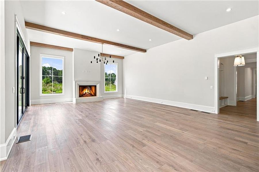 Spacious, unfurnished interior of a new home in , Milton (Image 55).