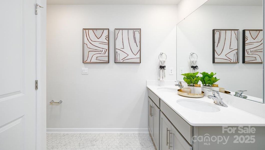 Furnished interior view inside a new home in Fergus Crossing, York (Image 4). Furnished interior view inside a new home in Fergus Crossing, York (Image 4).