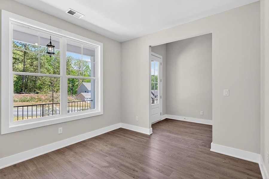 Spacious, unfurnished interior of a new home in The Manor at Gainesville Township, Gainesville (Image 14).