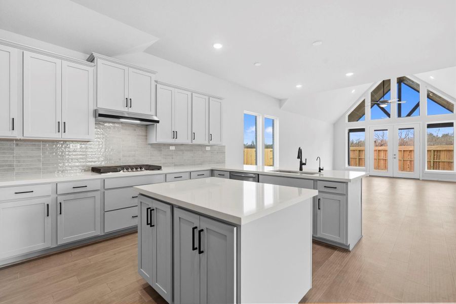 Furnished interior view inside a new home in Sienna 45', 50', Missouri City (Image 14).