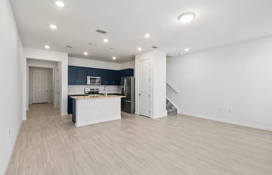 Furnished interior view inside a new home in Camellia, Stuart (Image 10). Furnished interior view inside a new home in Camellia, Stuart (Image 10).