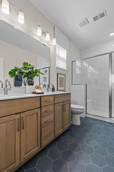 Representative furnished interior of a home built from the The Hibiscus by Chesapeake Homes in Coastal Club of the Carolinas, Calabash (Image 59).