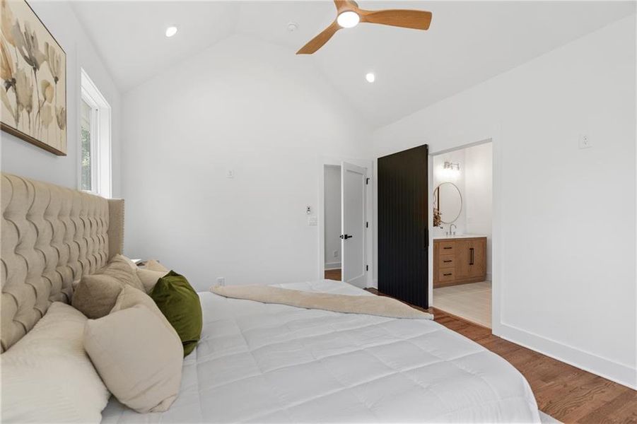Furnished interior view inside a new home in , Atlanta (Image 11).
