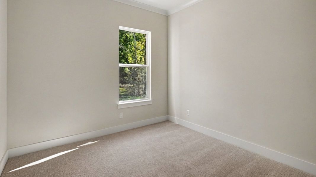 Separate secondary bedroom Separate secondary bedroom