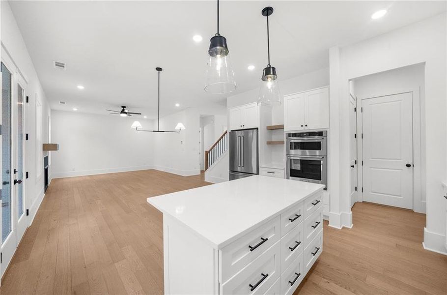 Furnished interior view inside a new home in , Canton (Image 16).
